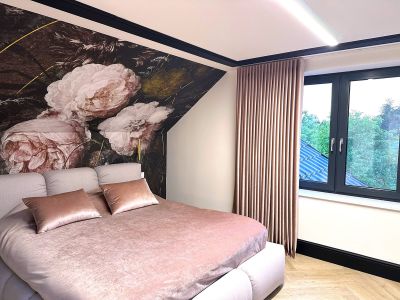 Beautiful velvet curtain
