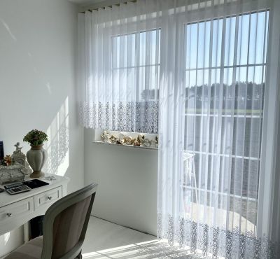 Modern living room curtains for balcony