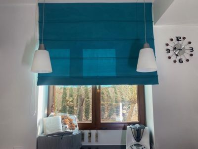 Inspirations for teal-colored kitchens