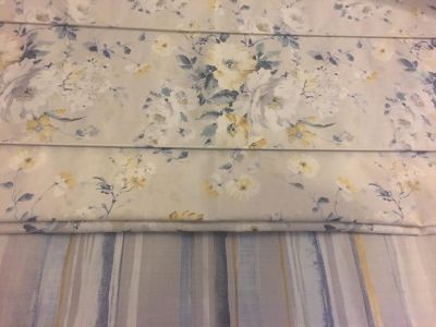 Inspiration for the kitchen with a Roman floral blind 2