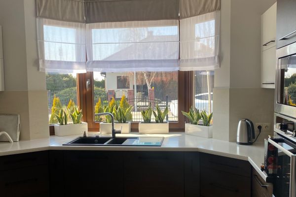 Curtains for a bay window - how to choose curtains? 2