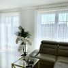 Modern curtains in the living room - what curtains