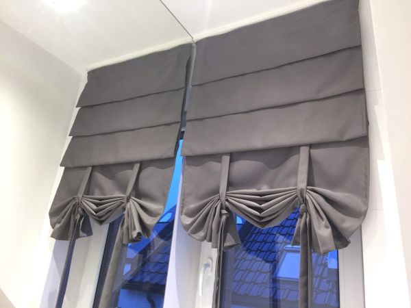 Panel curtains for living room