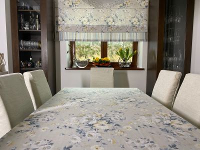 Inspiration for the kitchen with a Roman floral blind 6